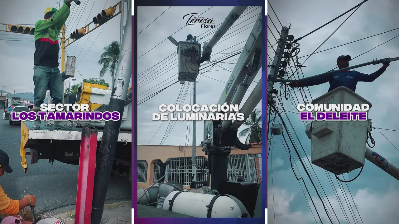 Alumbrado público: Un camino hacia la sostenibilidad en el Municipio Diego Ibarra