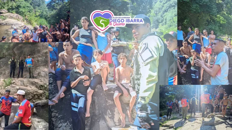 Abordaje en el área recreativa El Embudo