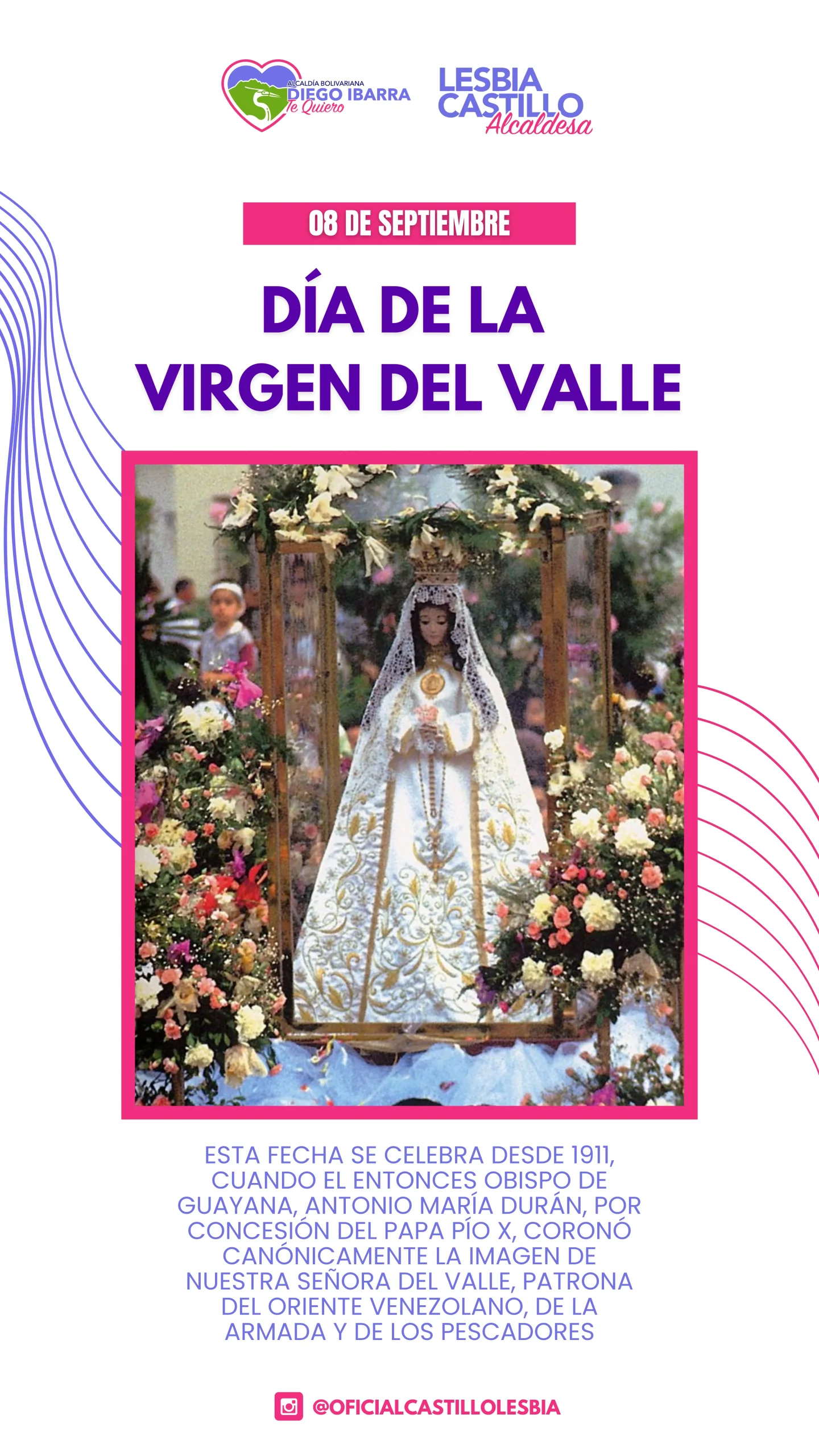 DÍA DE LA VIRGEN DEL VALLE