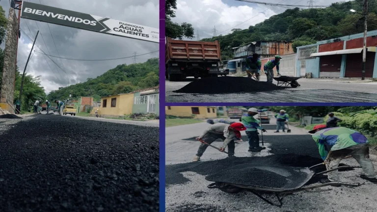 Más de 25 Toneladas de Asfalto en la Entrada de Punta Palmita