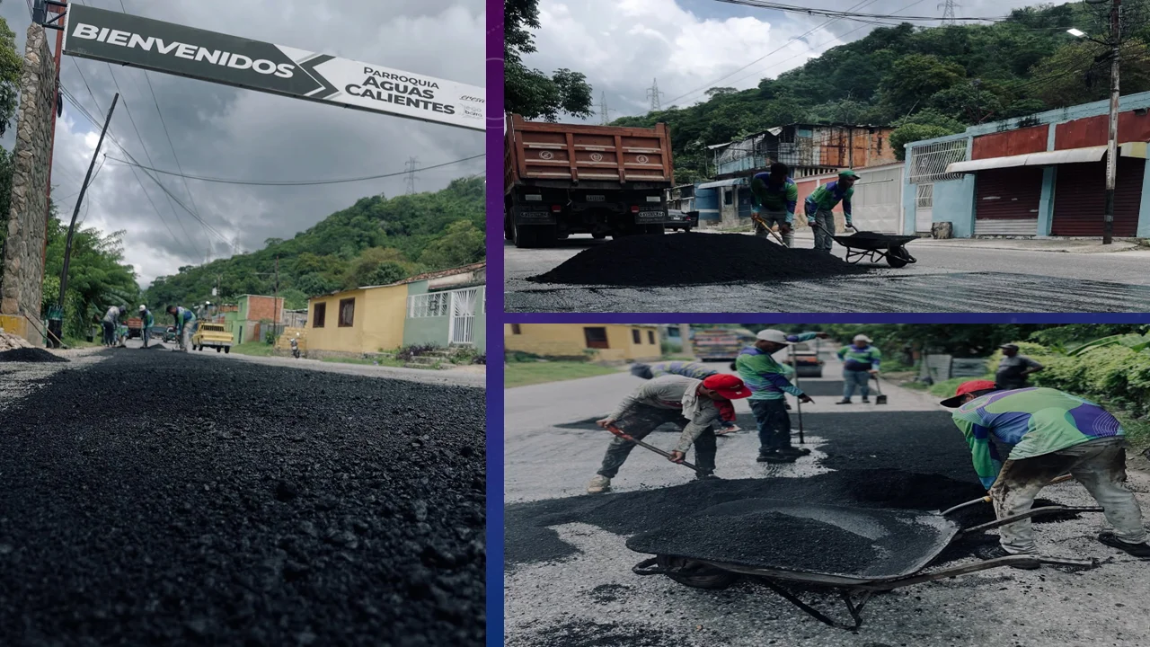 Más de 25 Toneladas de Asfalto en la Entrada de Punta Palmita