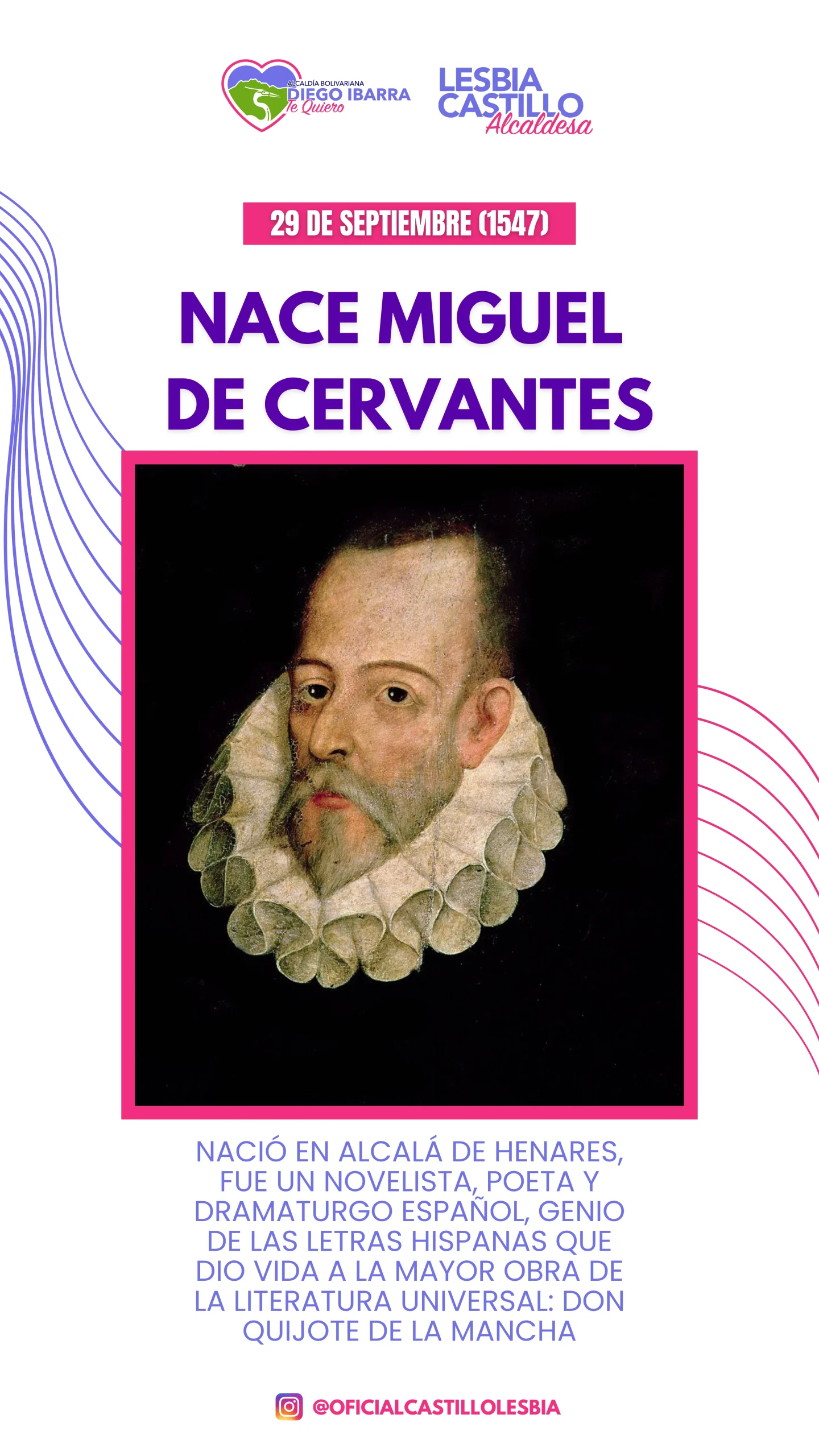 NACE MIGUEL DE CERVANTES