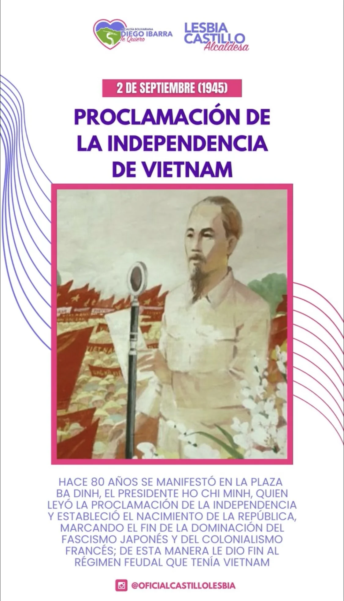 Proclamación de la independencia de Vietnam