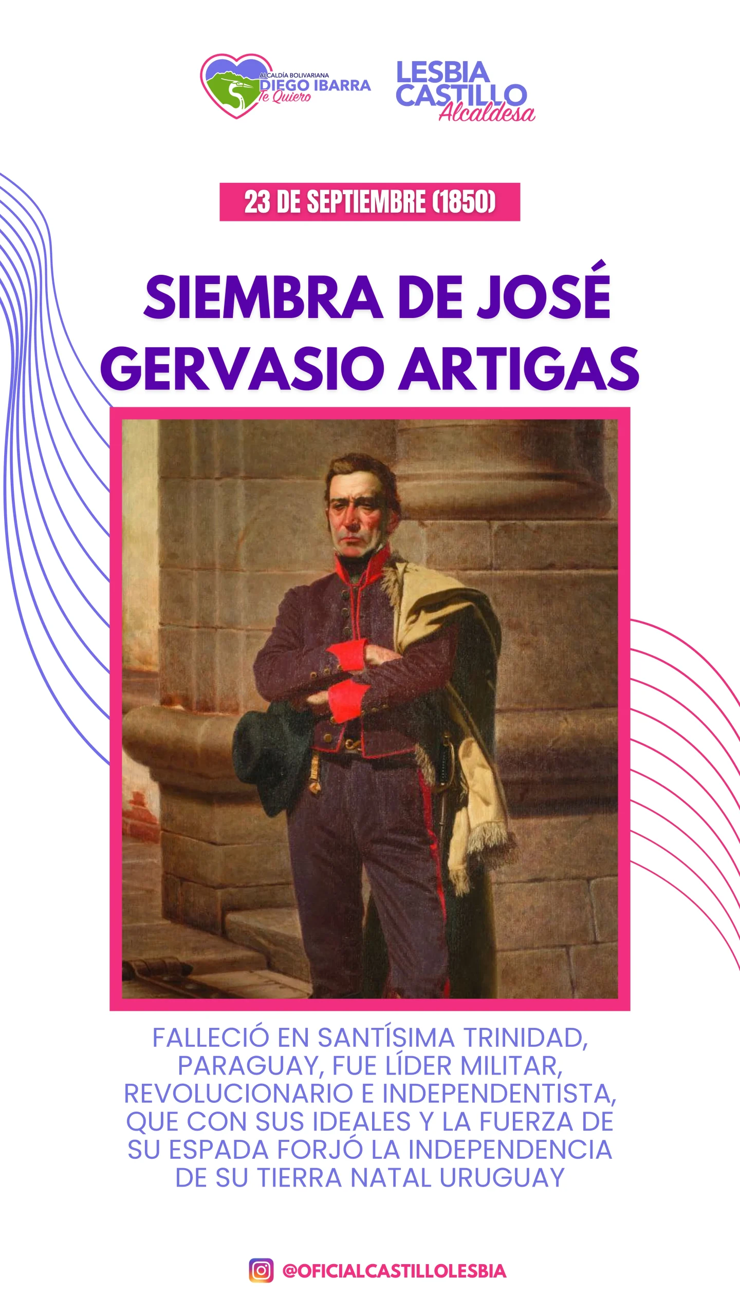 SIEMBRA DE JOSÉ GERVASIO ARTIGAS