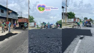 Seguimos asfaltando nuestra carretera nacional Un compromiso con el desarrollo