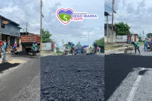Seguimos asfaltando nuestra carretera nacional Un compromiso con el desarrollo
