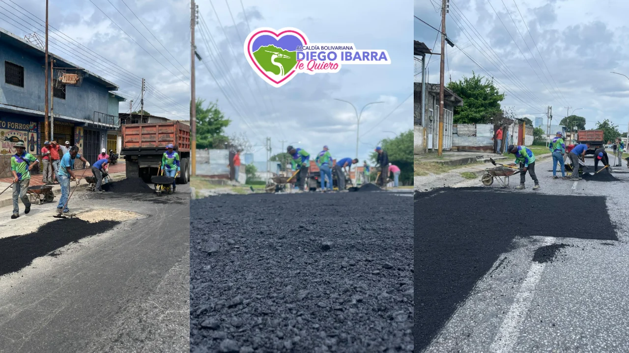 Seguimos asfaltando nuestra carretera nacional Un compromiso con el desarrollo