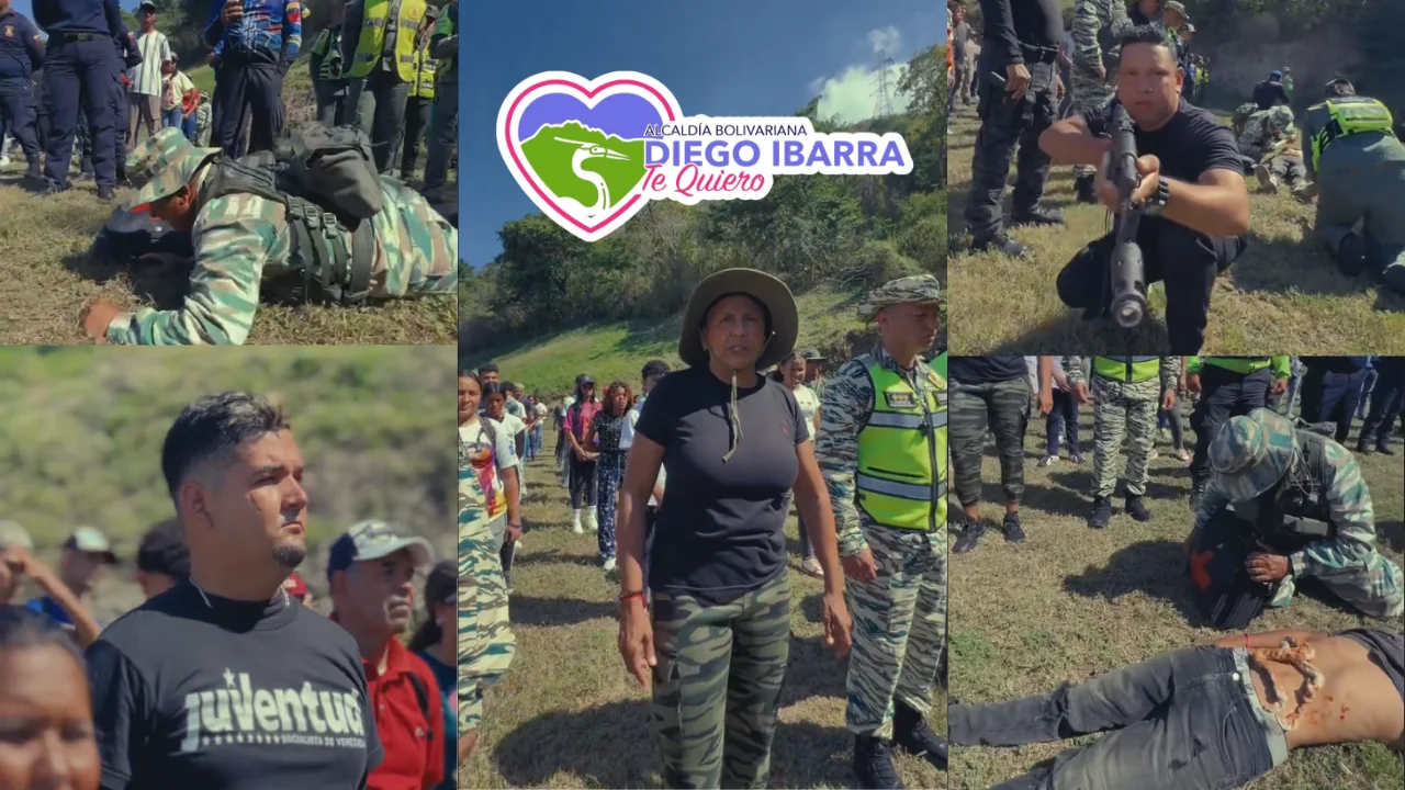Simulacro Nacional de Protección Civil en Diego Ibarra