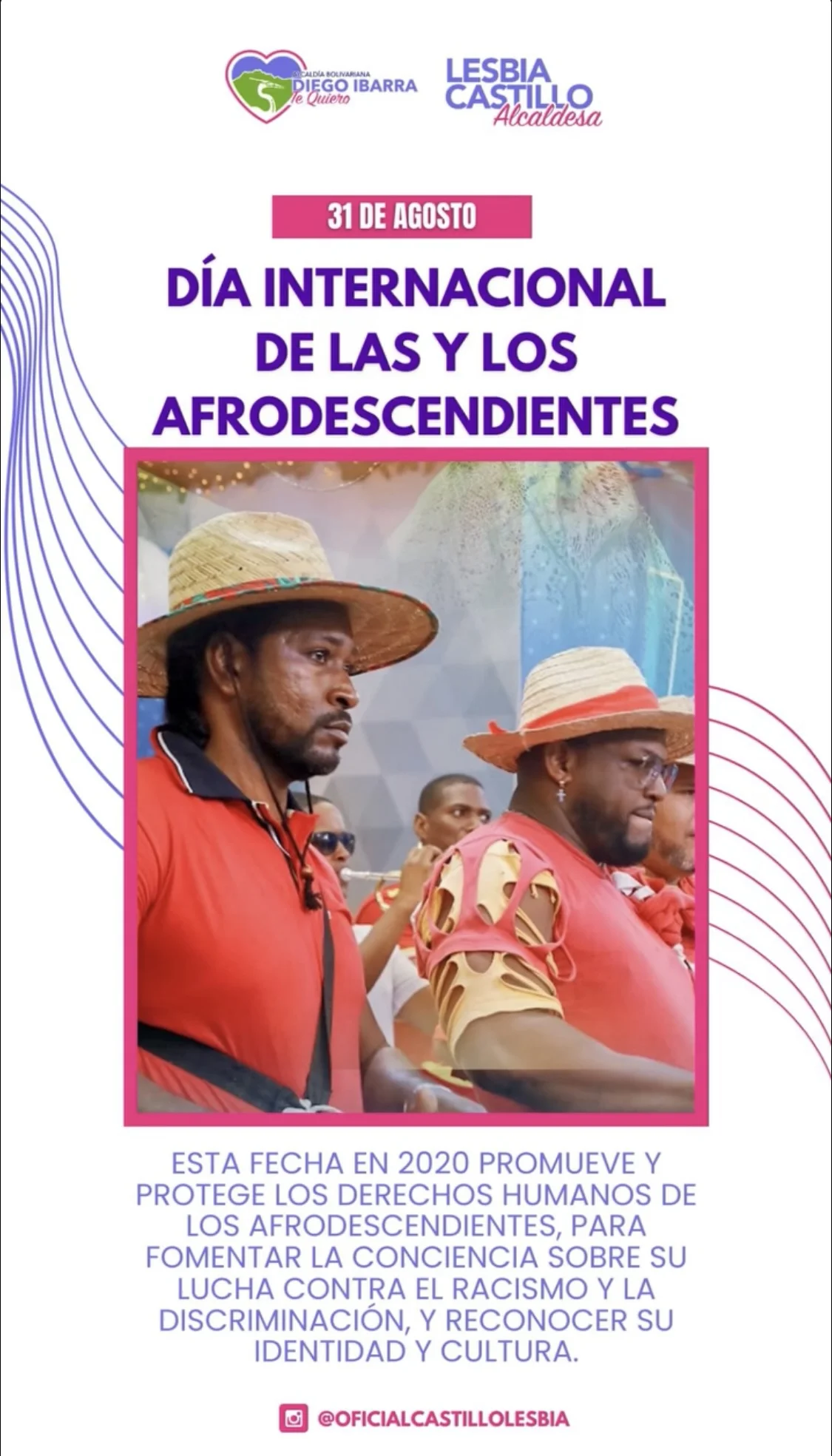 DÍA INTERNACIONAL DE LAS Y LOS AFRODESCENDIENTES