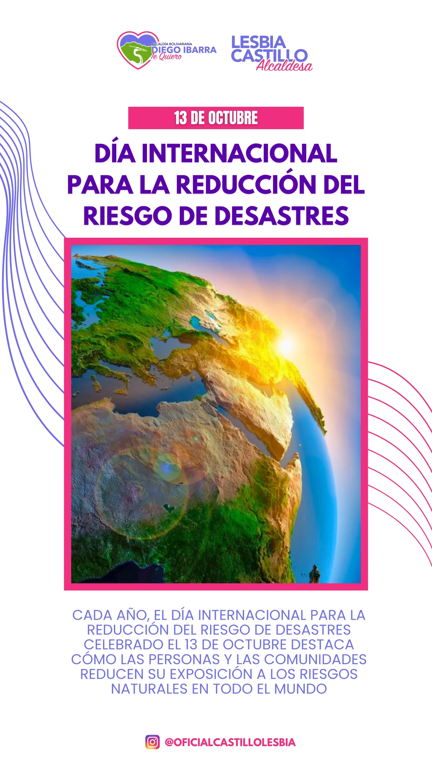 Día internacional para la reducción del riesgo de desastres