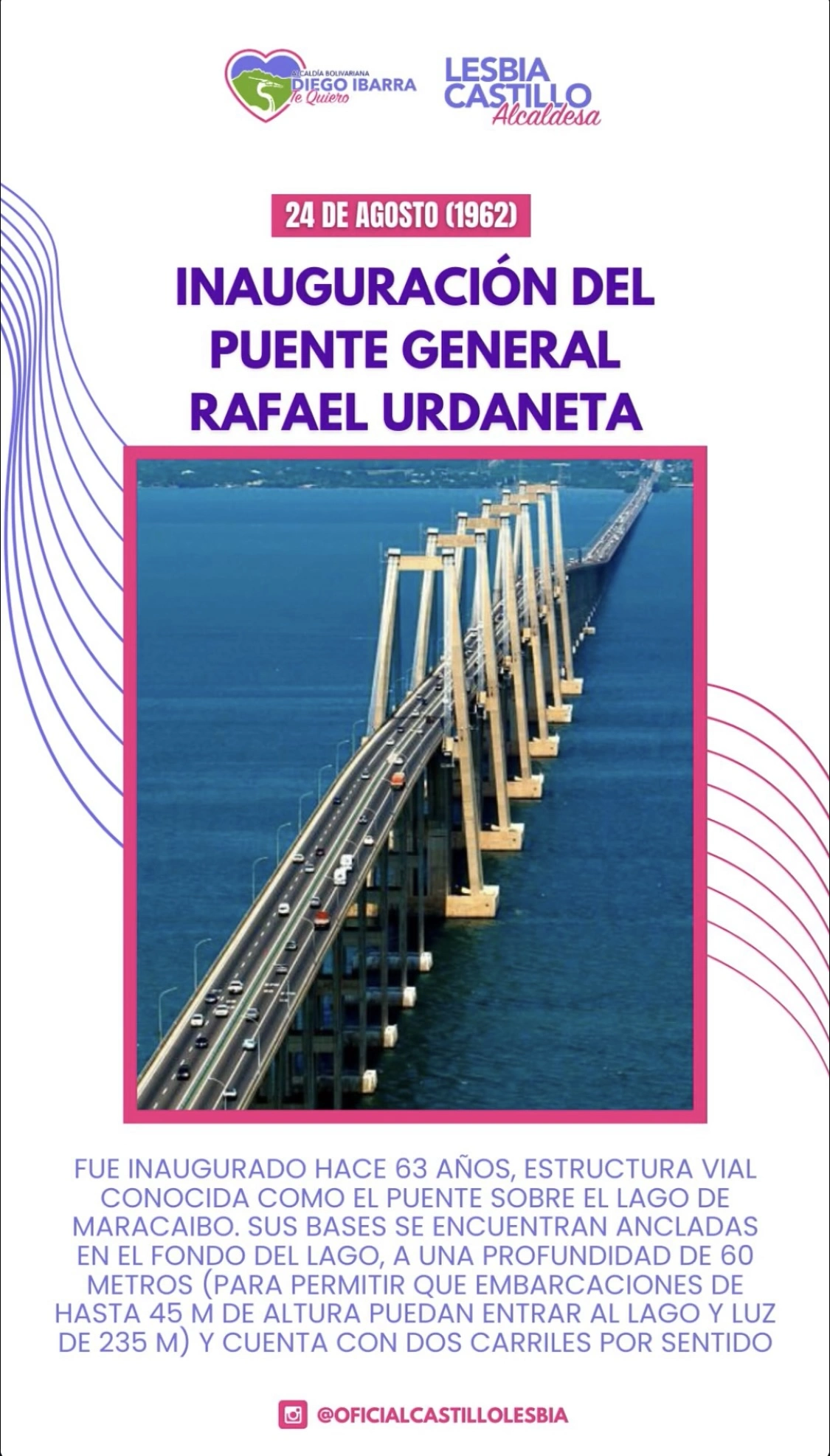 INAUGURACIÓN DEL PUENTE GENERAL RAFAEL URDANETA