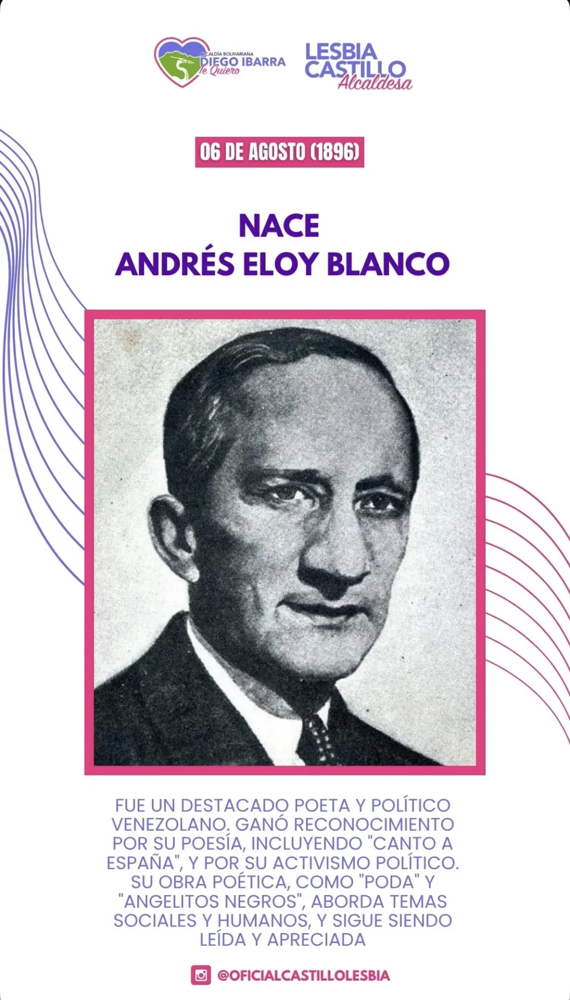 NACE ANDRÉS ELOY BLANCO