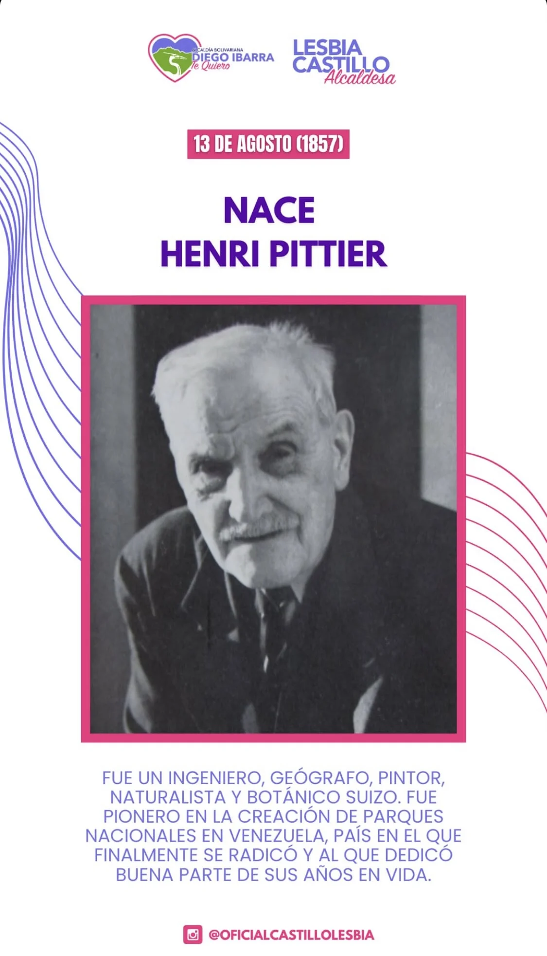 NACE HENRI PITTIER