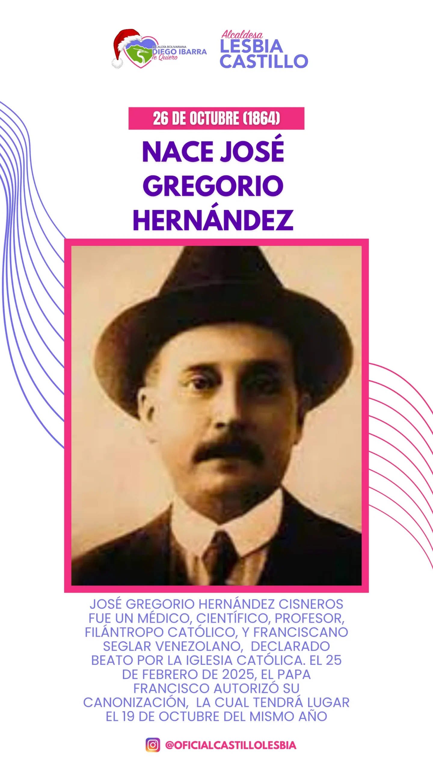 Nace José Gregorio Hernandez
