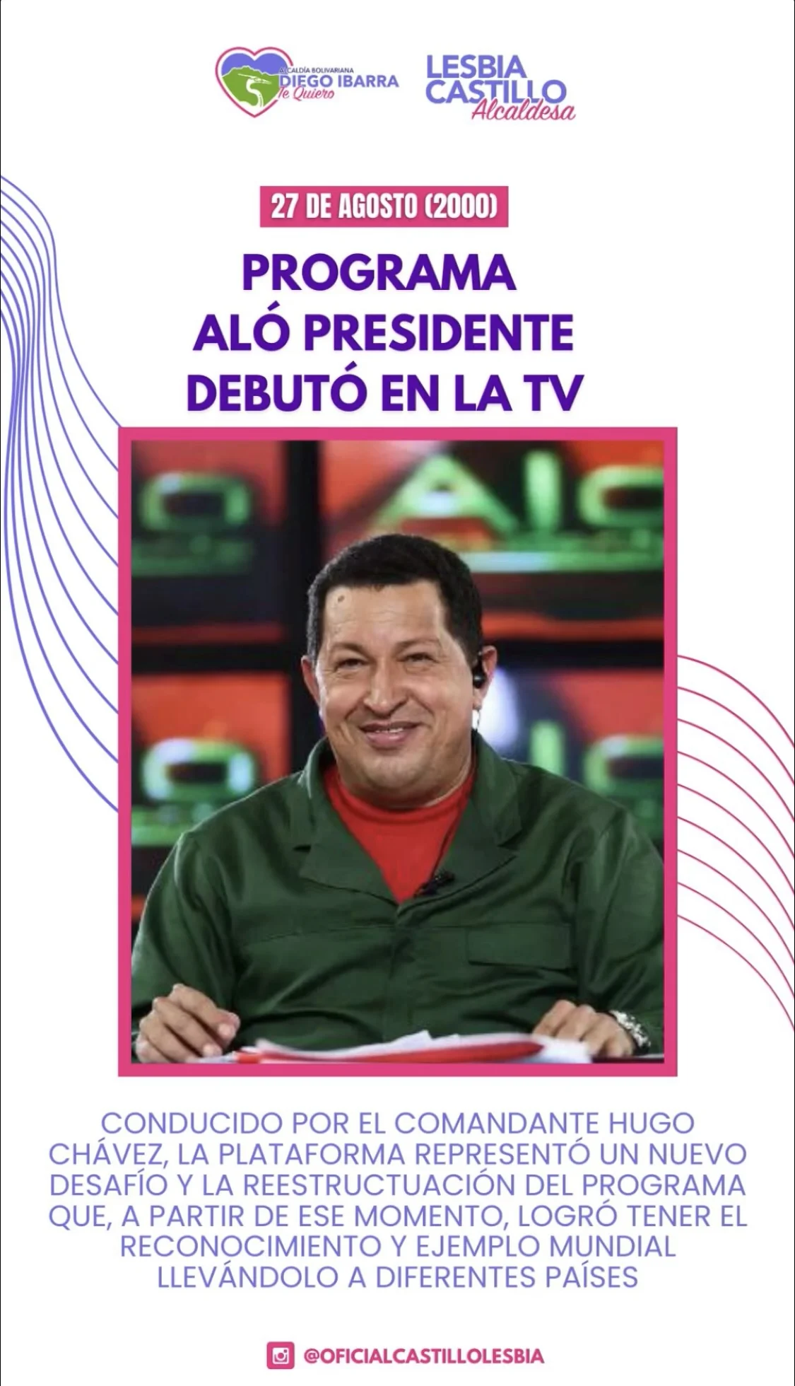PROGRAMA ALÓ PRESIDENTE DEBUTÓ EN LA TV