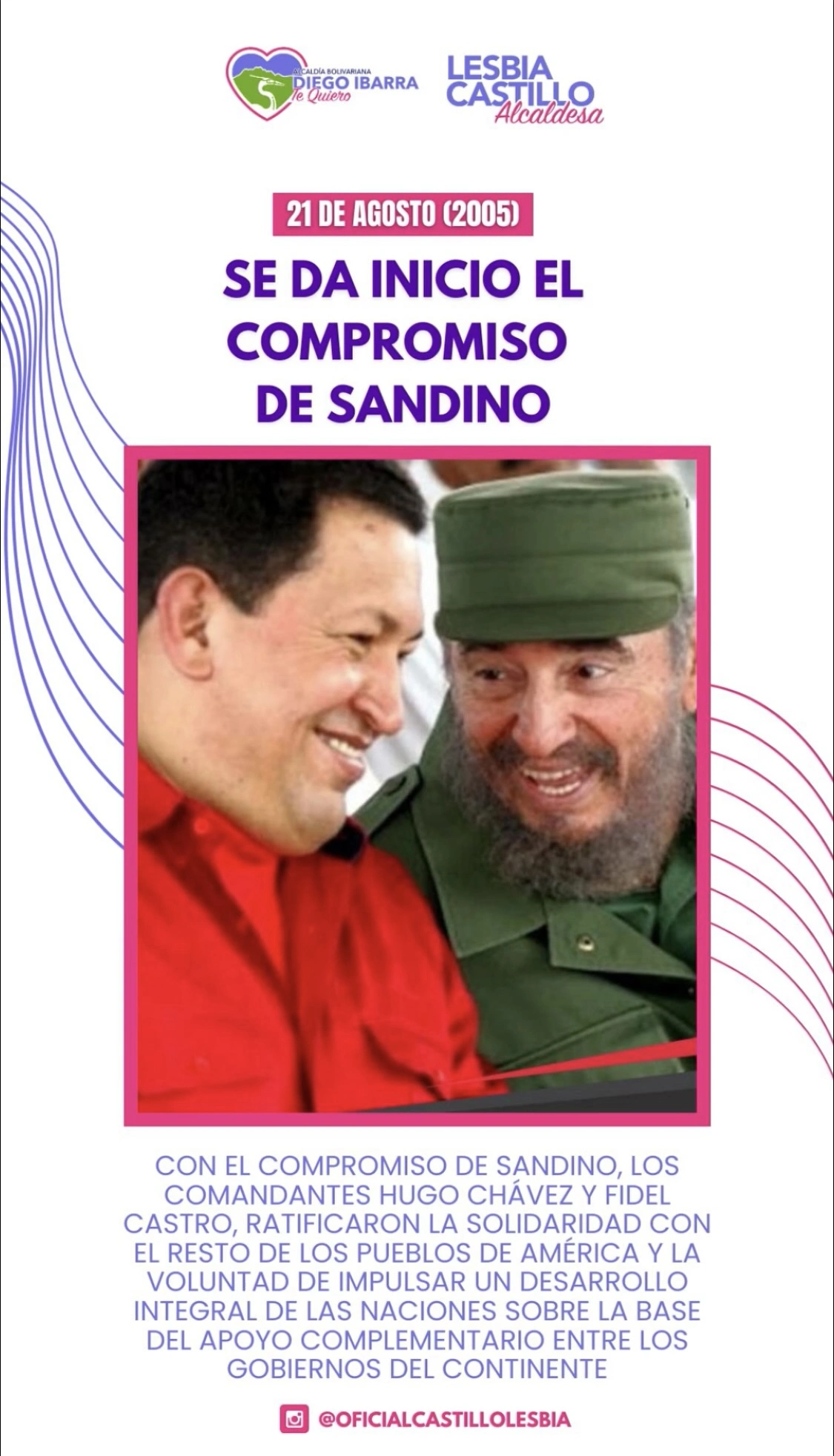 SE DA INICIO EL COMPROMISO DE SANDINO