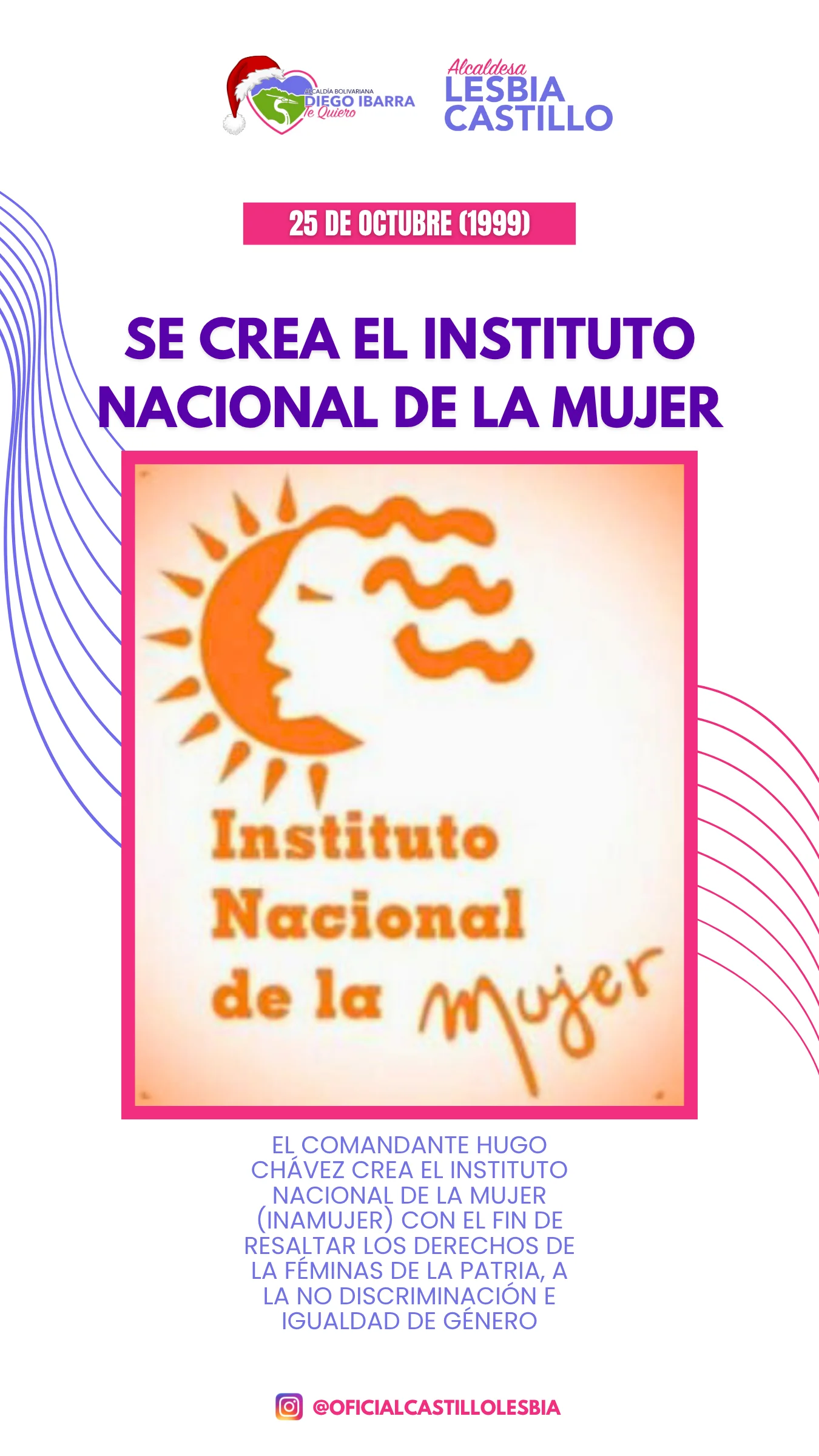 Se crea el instituto nacional de la Mujer