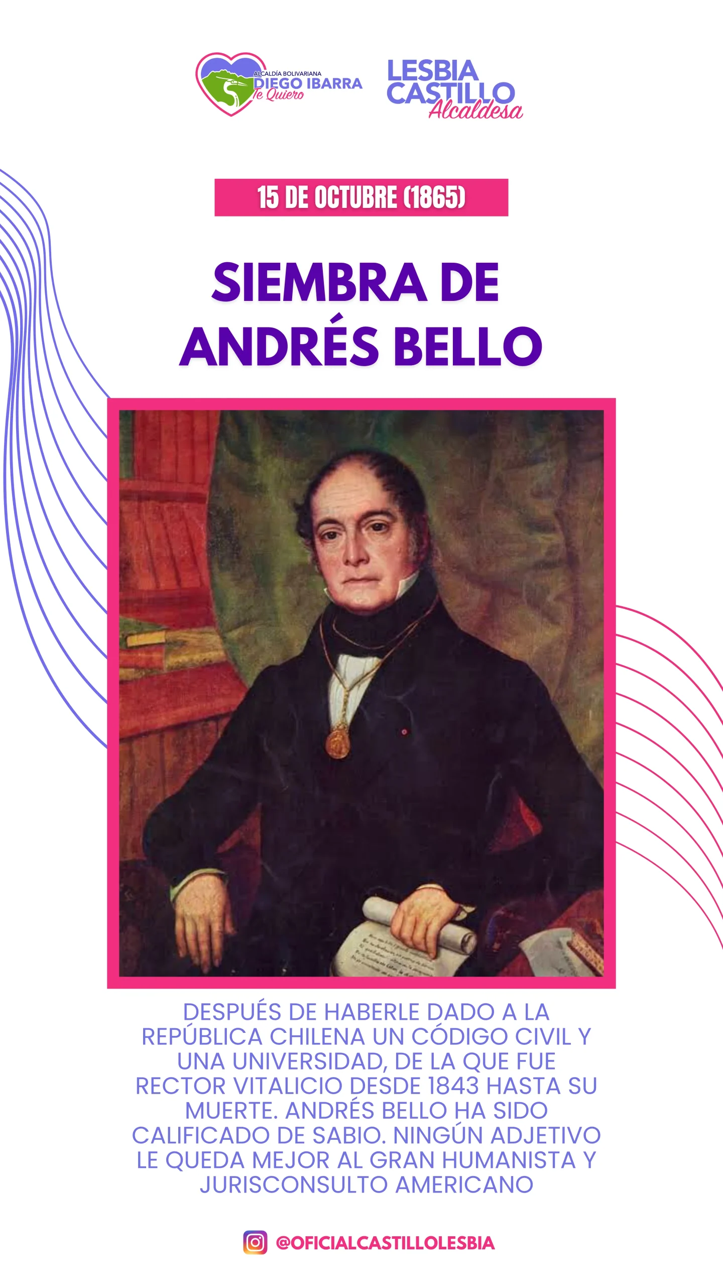 Siembra de Andrés Bello