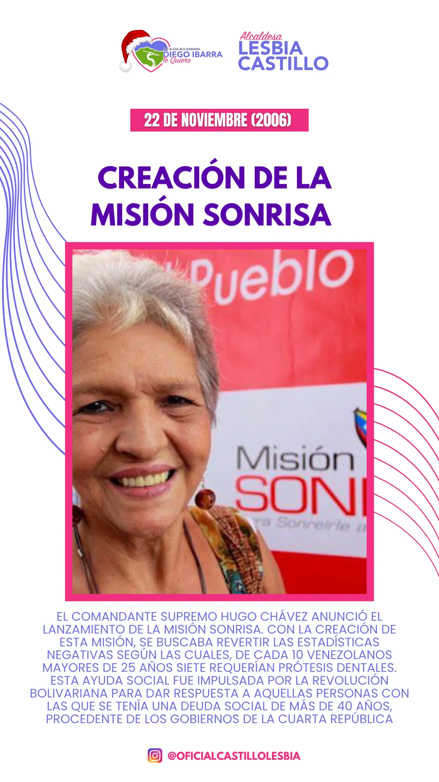 Creación de la Misión Sonrisa