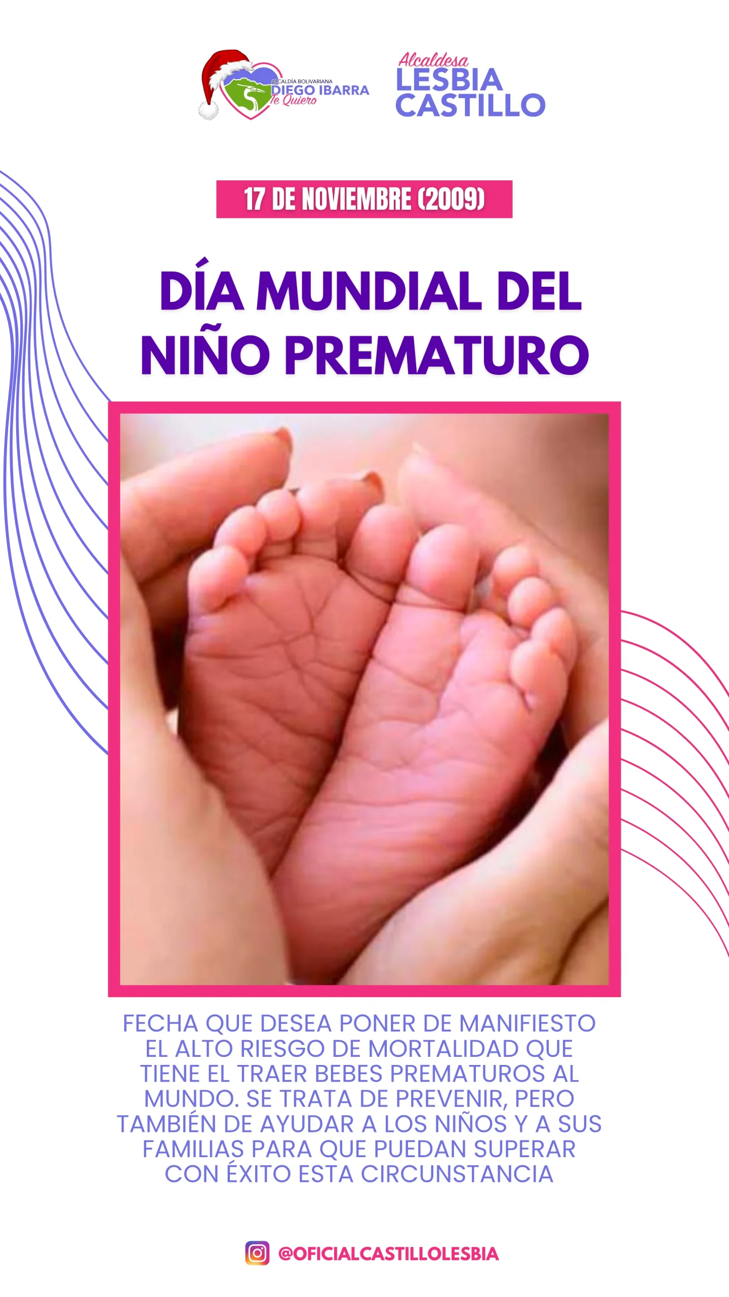 Diá Mundial del Niño prematuro