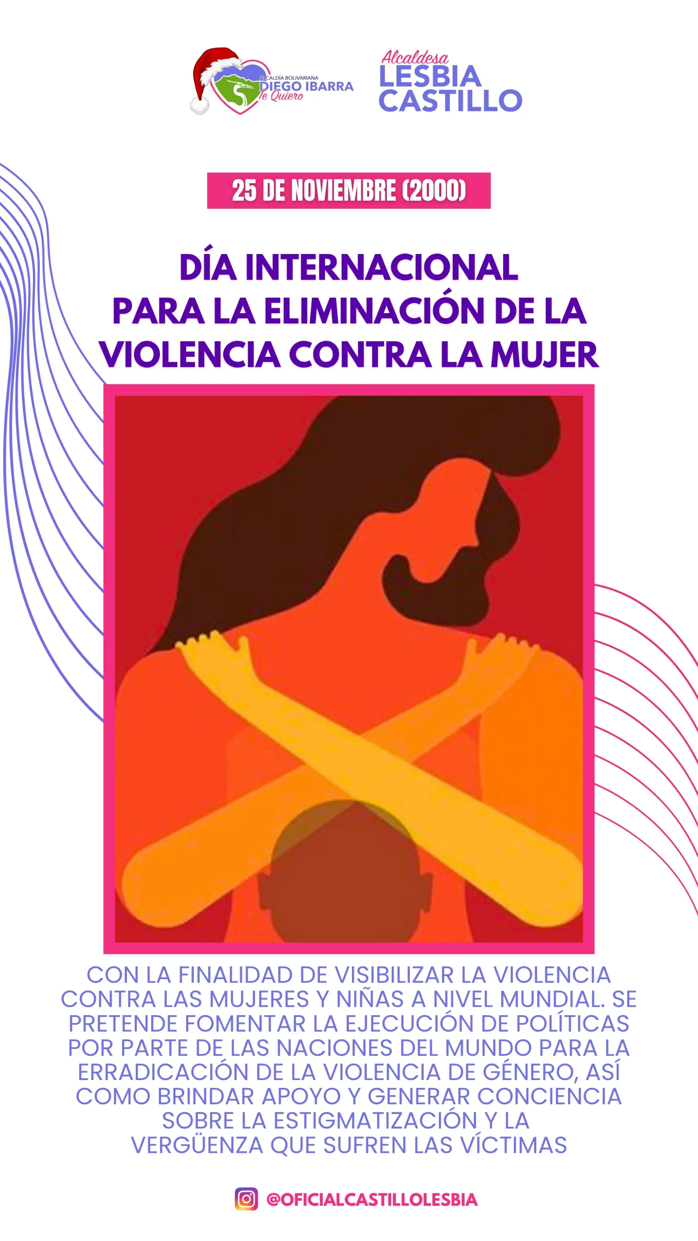 Día internacional oara la eliminación de la violencia contra la mujer