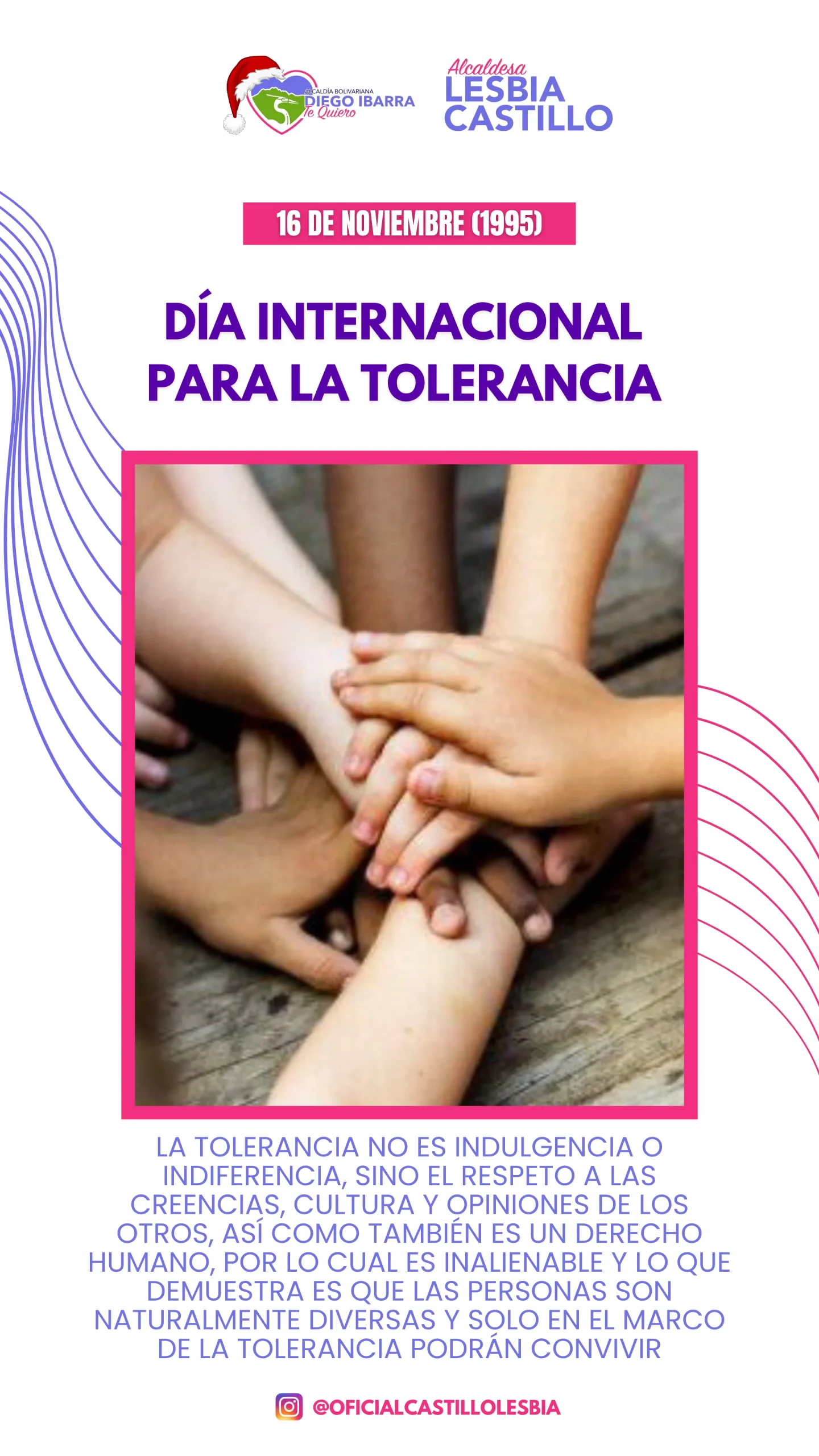 Día internacional para la tolerancia