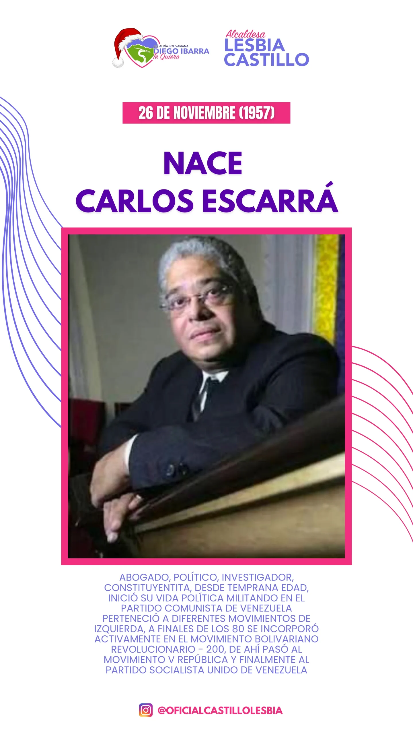 Nace Carlos Escarrá