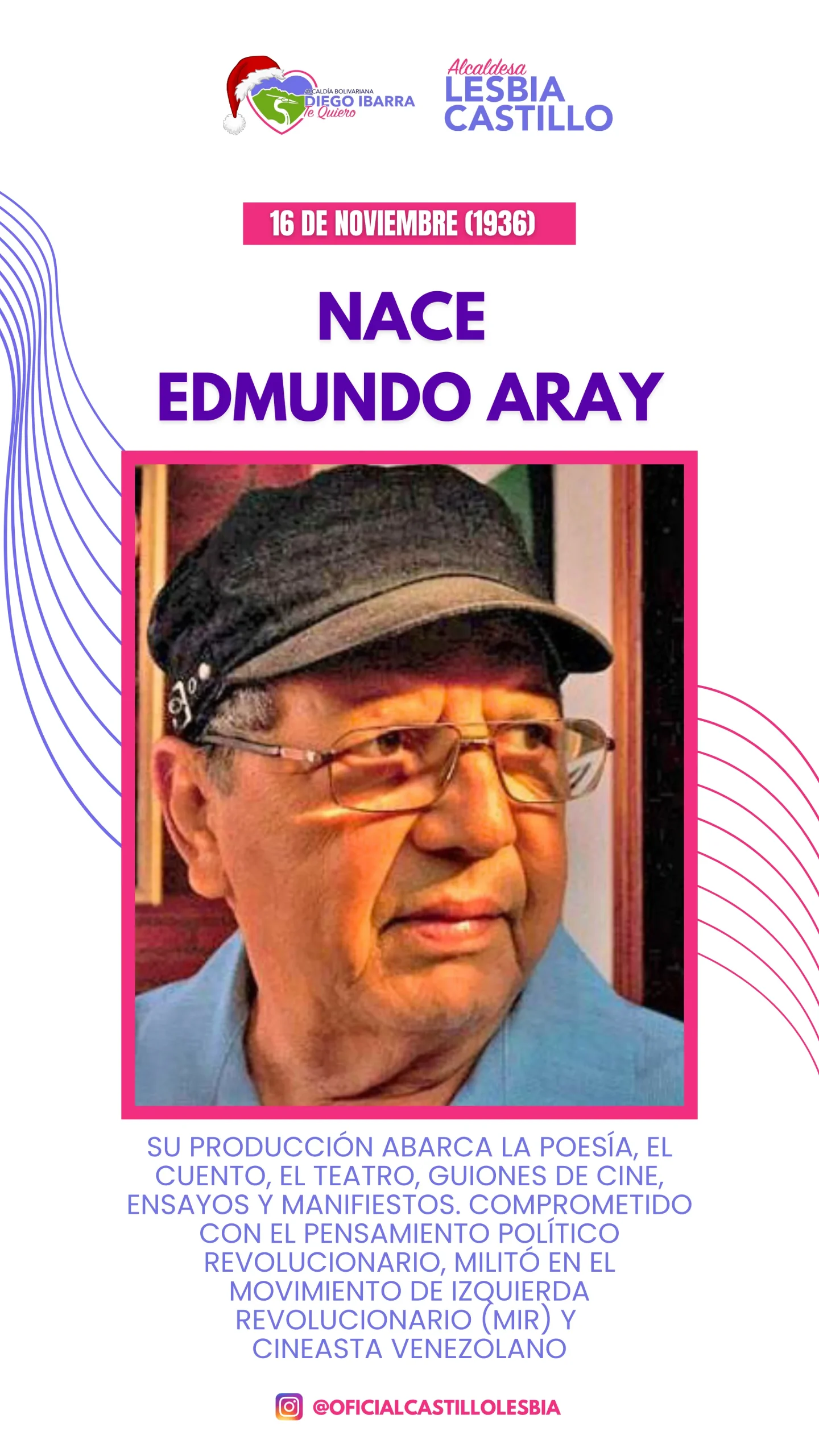 Nace Edmundo Aray