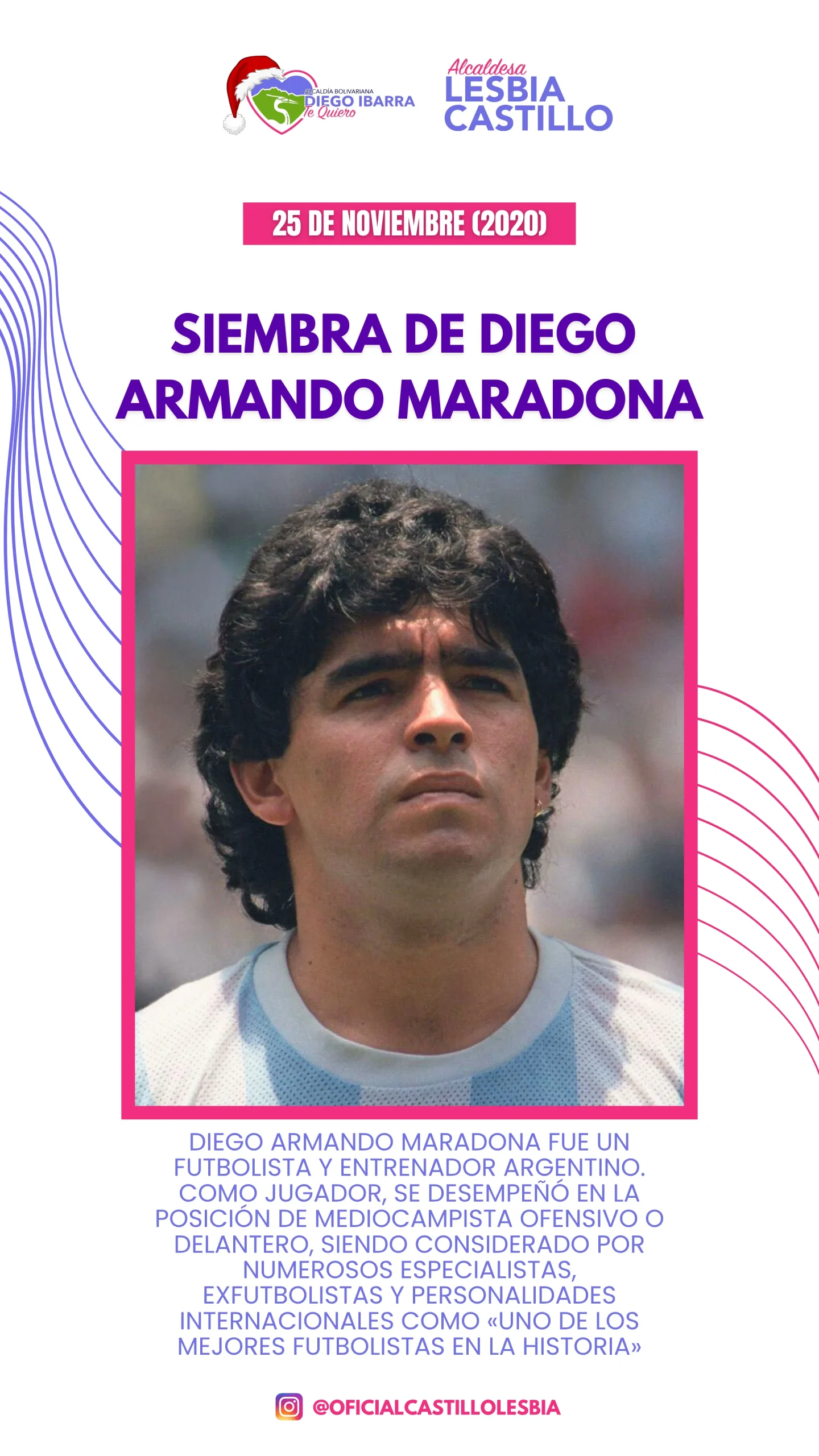 Siembra de Diego Armando Maradona