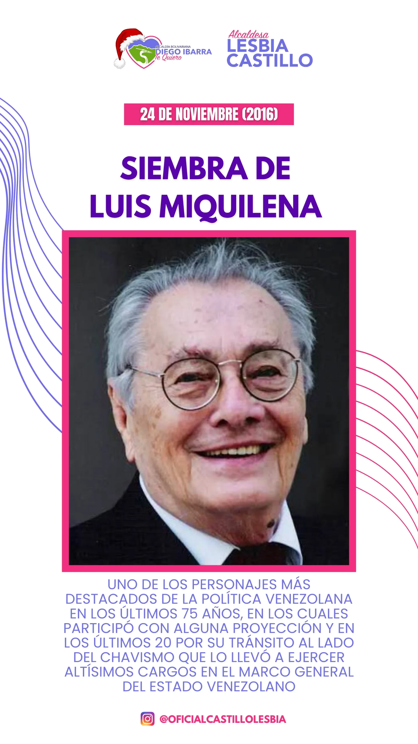 Siembra de Luis Miquilena