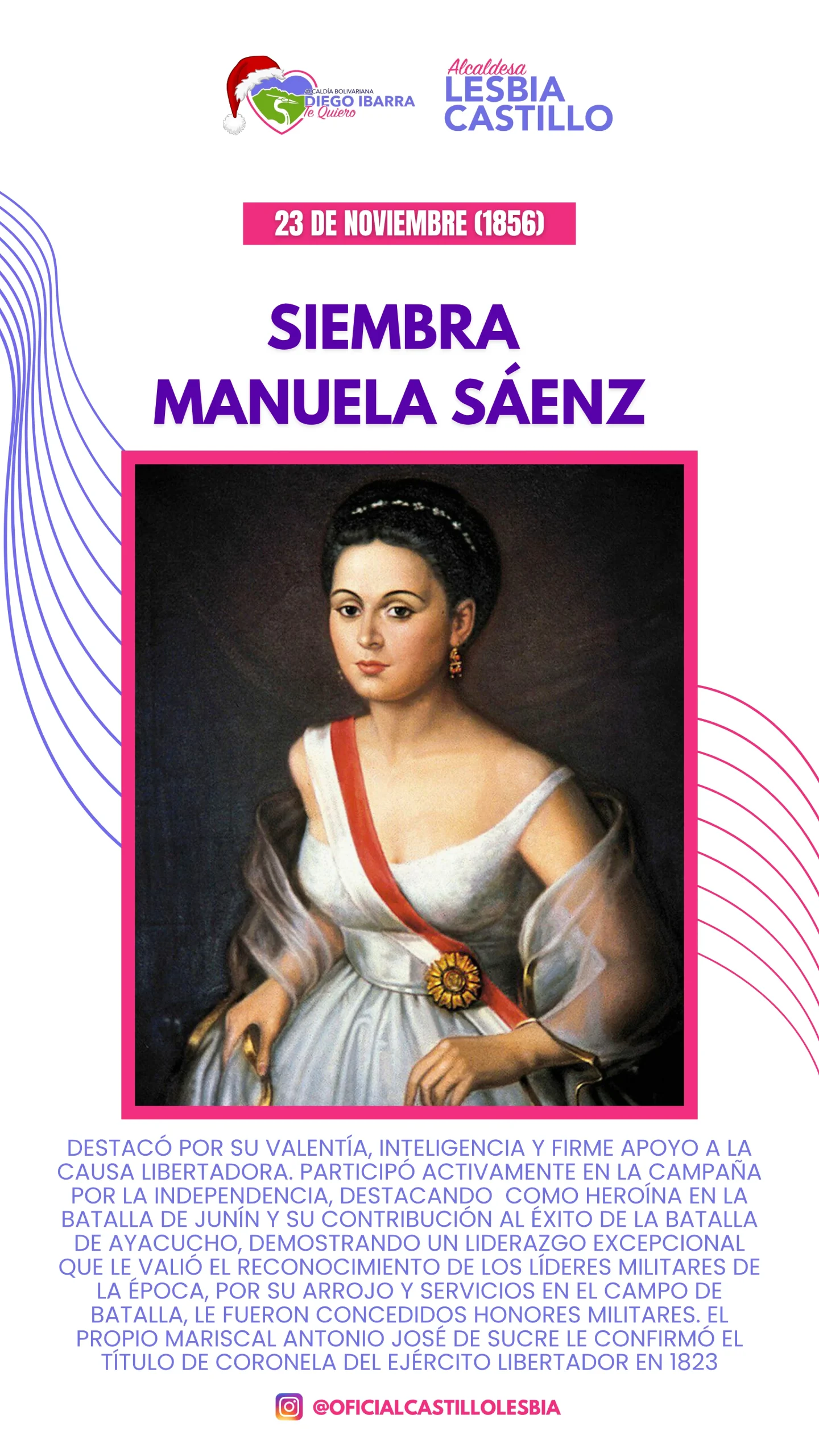 Siempra Manuela Sáenz
