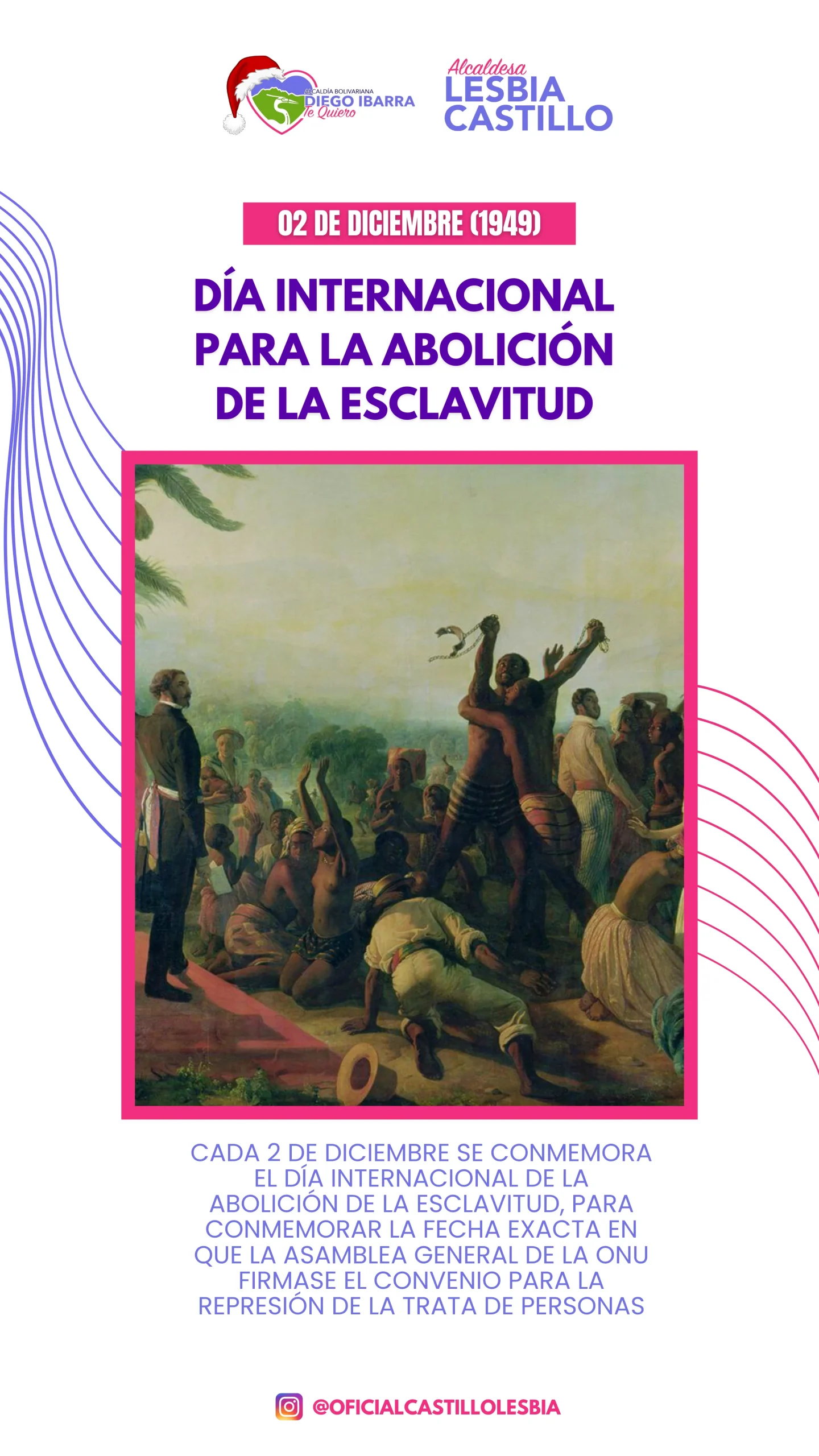 Día internacional para la abolición de la esclavitud