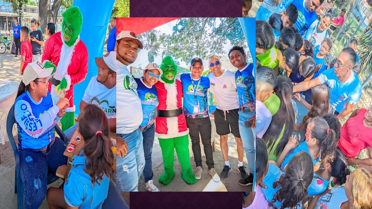 Diego Ibarra garantiza el derecho a la alegría de los niños