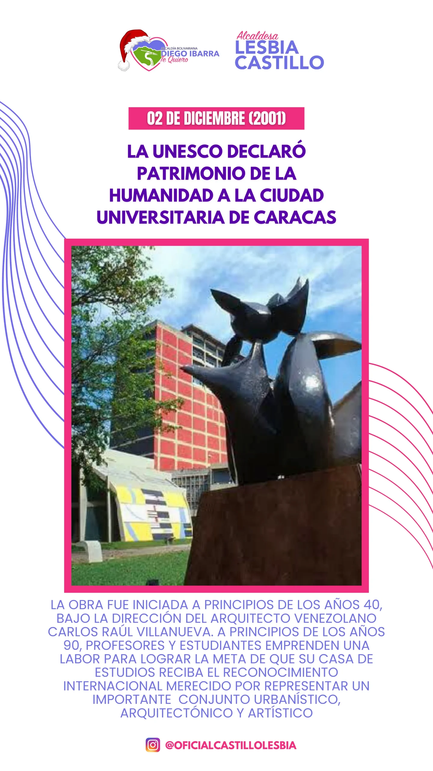 La Unesco declaró patrimonio de la humanidad a la Ciudad Universitaria de Caracas