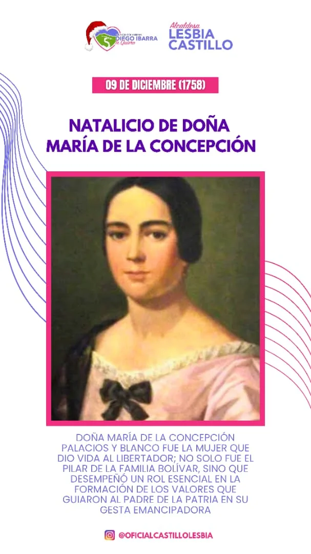 Natalicio de doña María de la Concepción