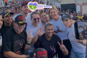 Diego Ibarra se moviliza en respaldo a la liberación del Ejecutivo Nacional