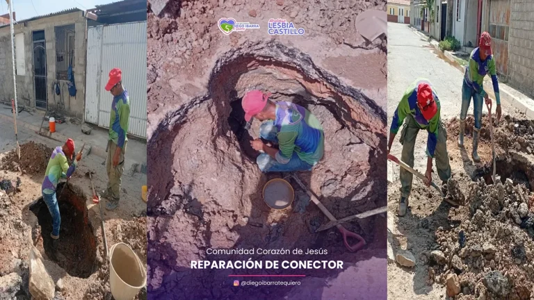 Se Restablece servicio de agua potable en la comunidad Corazón de Jesús