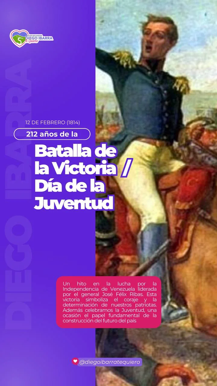 212 años de la Batalla de la Victoria Dia de la juventud