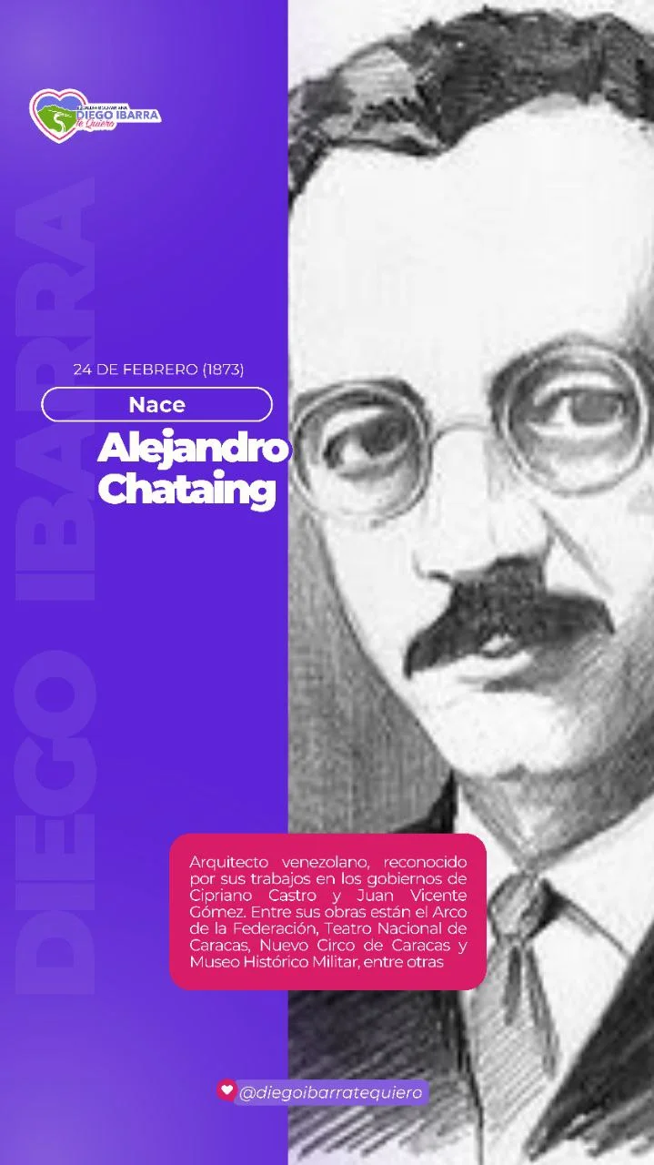 Nace Alejandro chataing
