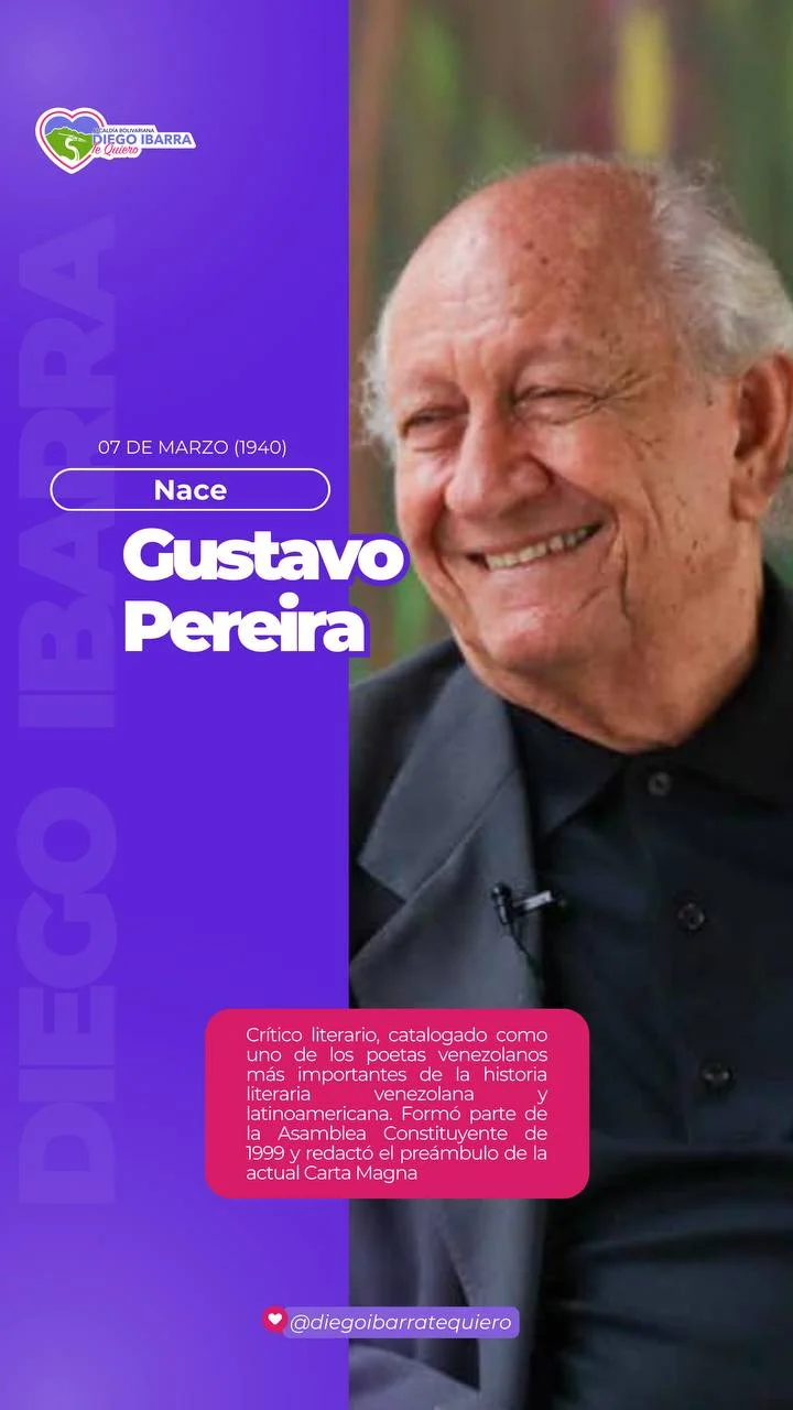 Nace Gustavo Pereira