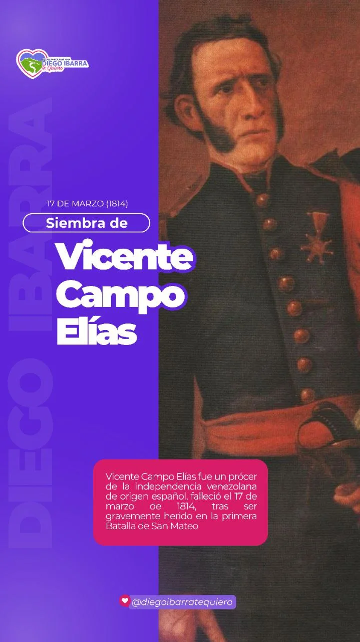 Siembra de Vicente Campo Elías