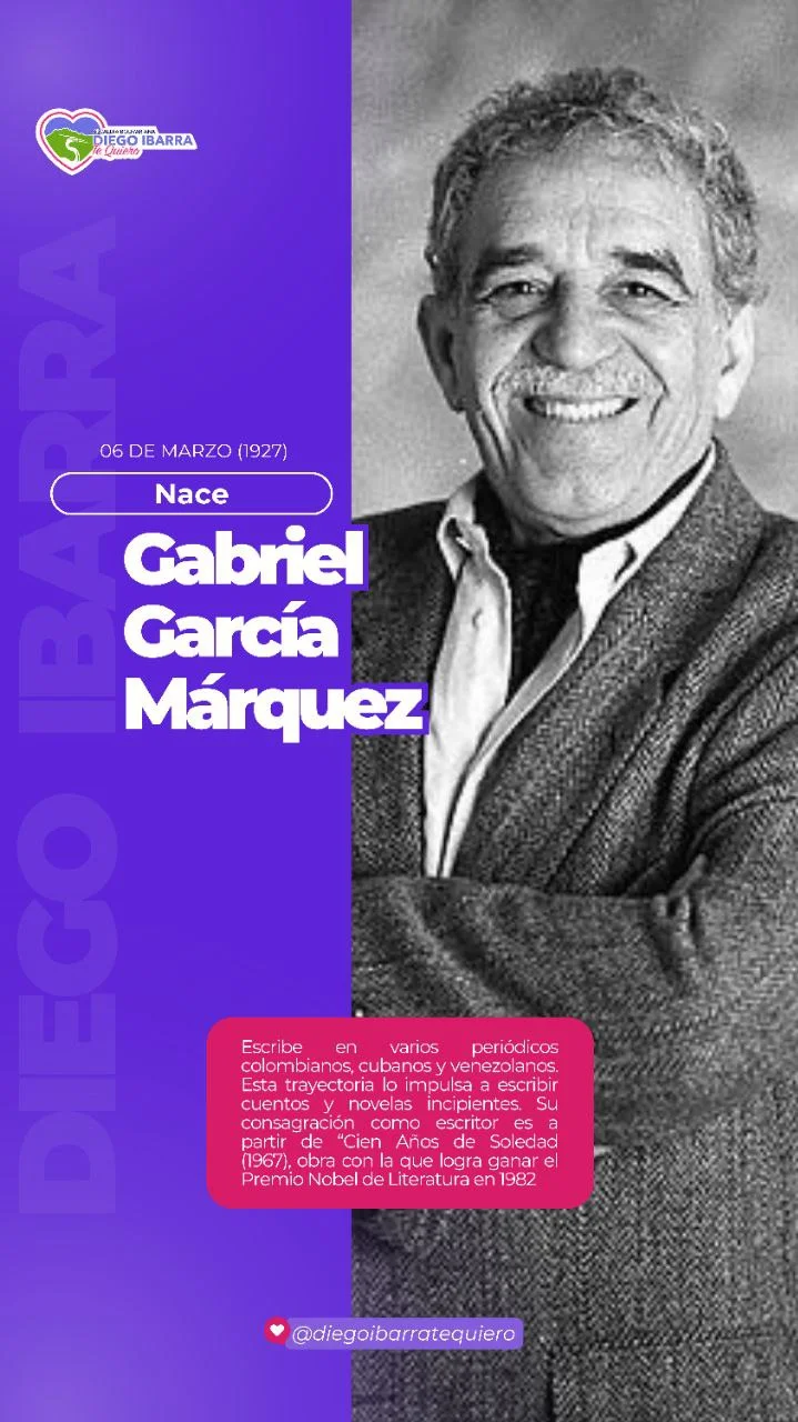 nace Gabriel García Marquez