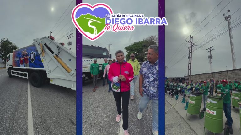 La Alcaldesa Lesbia Castillo da la cara al pueblo de Diego Ibarra y soluciona crisis de basura