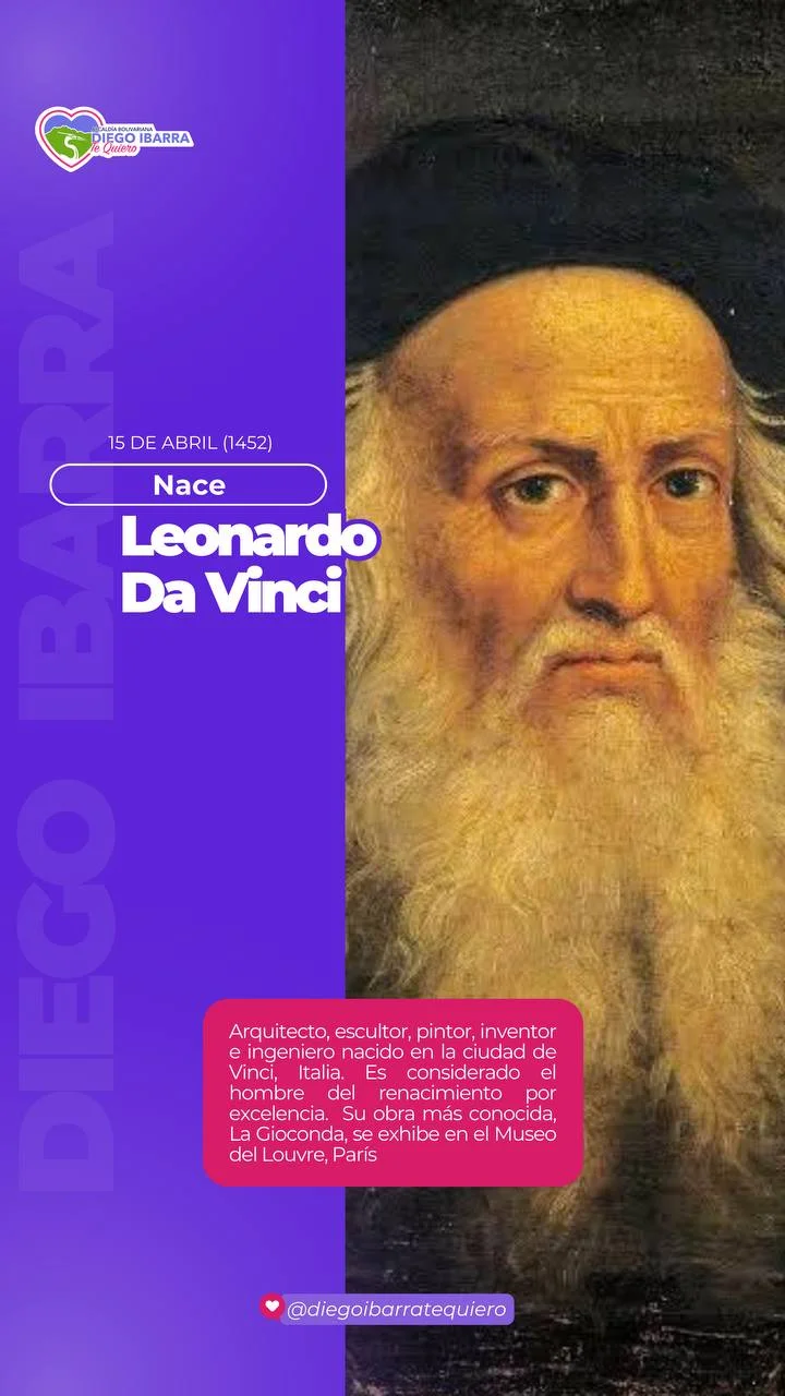 Nace Leonardo Da vinci