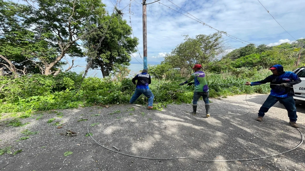 Respuesta inmediata con Corpoelec en Punta Palmita II